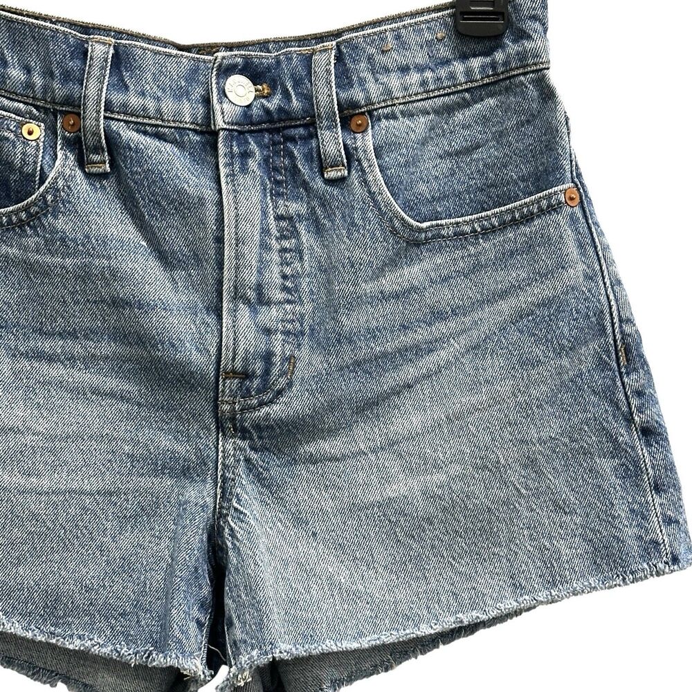 Madewell Light Blue Denim Jean Shorts - Picture 2 of 7